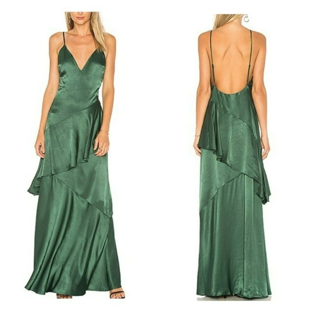 Lovers Friends Coralie Dress - Emerald
